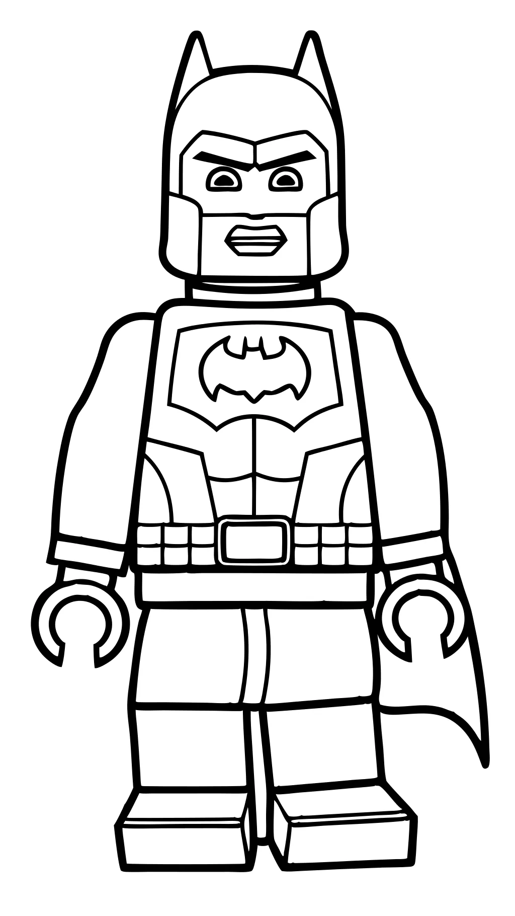 coloriages de super-héros lego